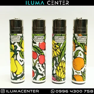 فندک کلیپر مدل FRUIT TREES مجموعه ۴ عددی